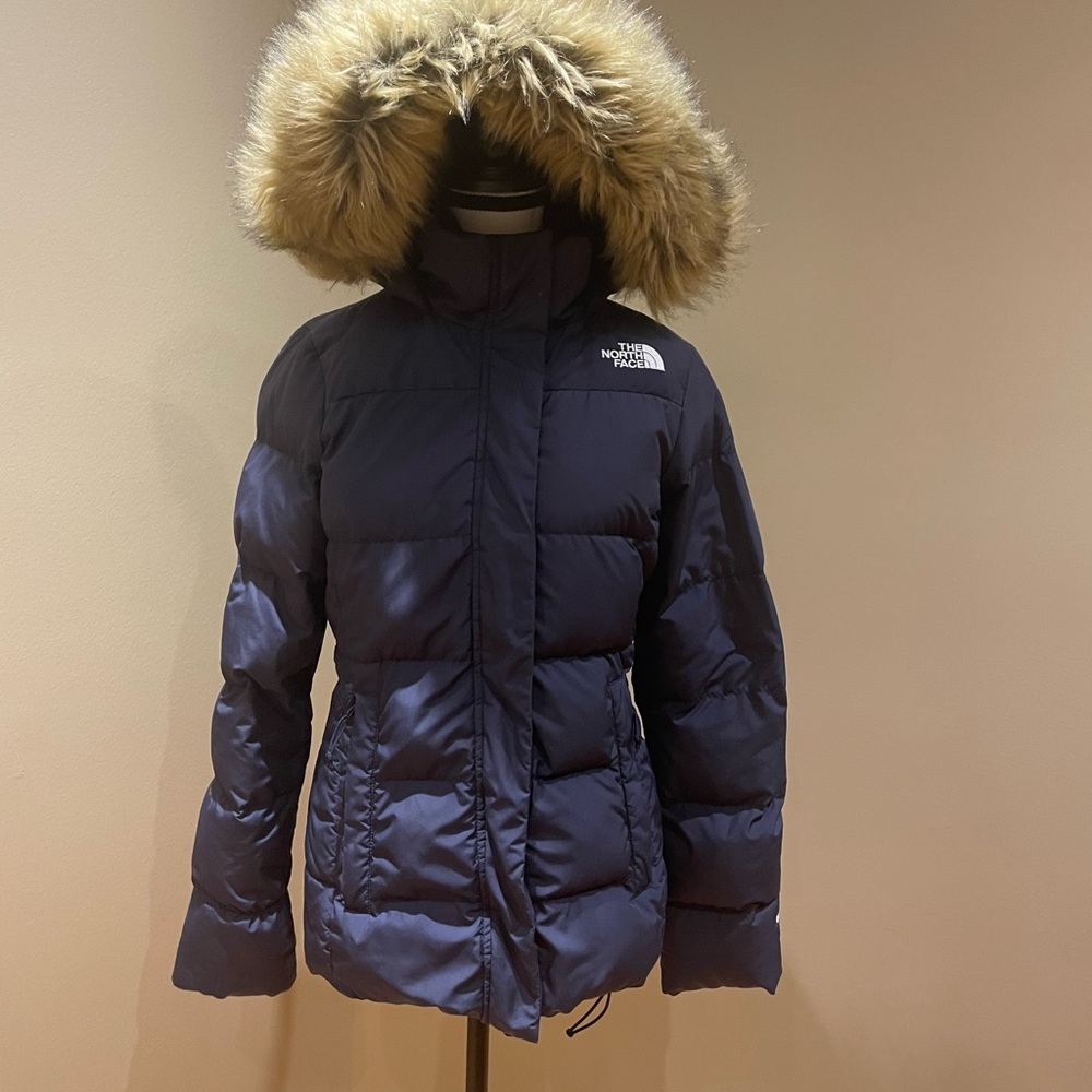 The North Face Navy Blue Gotham Winter Jacket